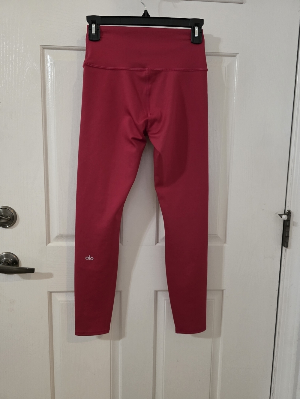 ALO Yoga Women's Fuchsia High-Waist Leggings - Picture 4 of 12